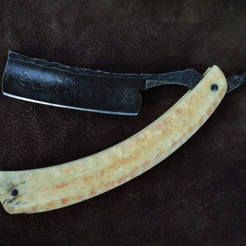 sold dylan farnham 65 straight razor w sheath